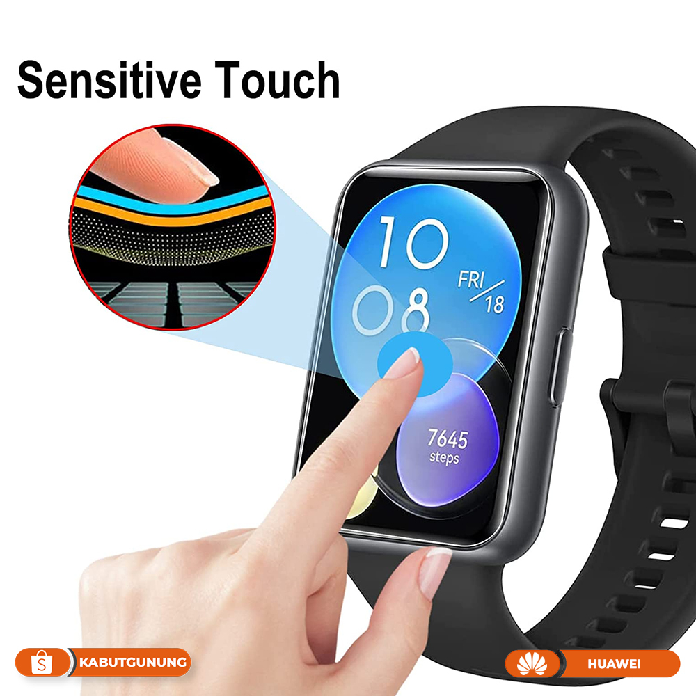 Anti Gores Screen Protector TPU Hydrogel Huawei Watch Fit 2