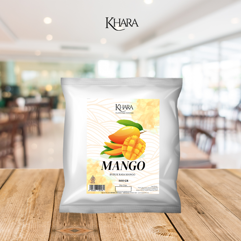 

Bubuk Minuman Rasa Mango 500gr - Khara Mango Flavoured Powder