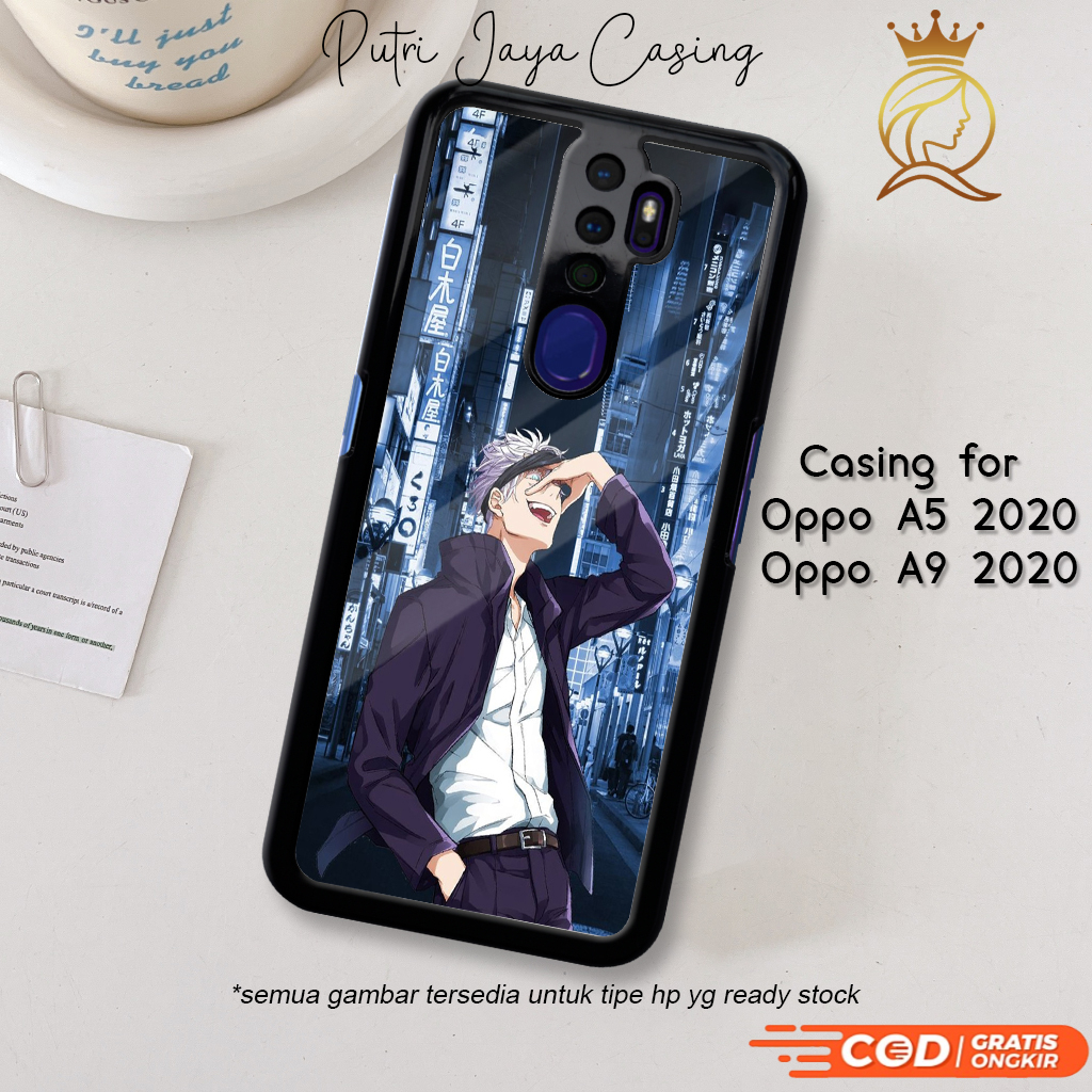 Case Hp Oppo A5 2020 Casing Oppo A5 2020 Motif ANIMEGOJO Casing Terbaru Case Karakter Lucu Casing Lu