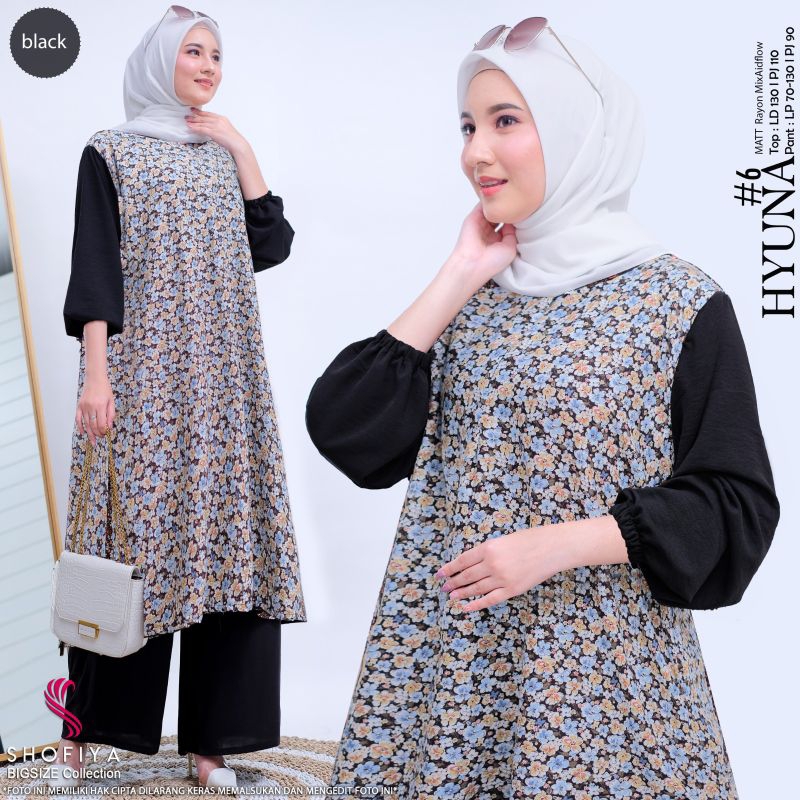 (NEW)SETELAN WANITA FASHION MUSLIM//PURIN SET//DANIELA #4 2IN1 //QIRANA/HYUNA BY SHOFIYA