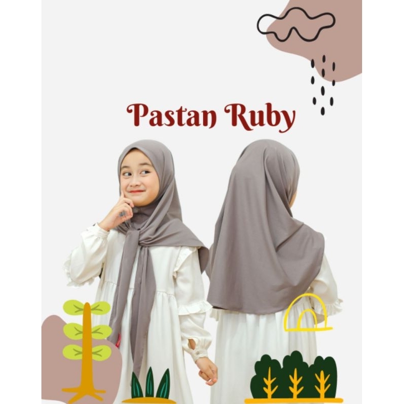 PASMINA  RUBY by. bilbana/ PASTAN ANAK SIMPEL/ SEGI 4 INSTAN ANAK