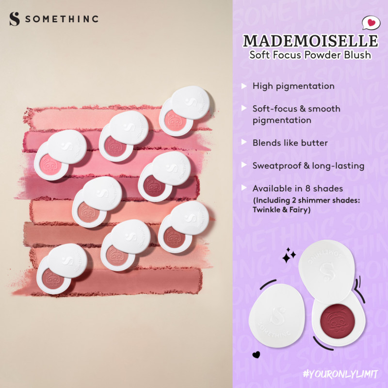 SOMETHINC Super Longlasting Mademoiselle Soft Focus Powder Blush