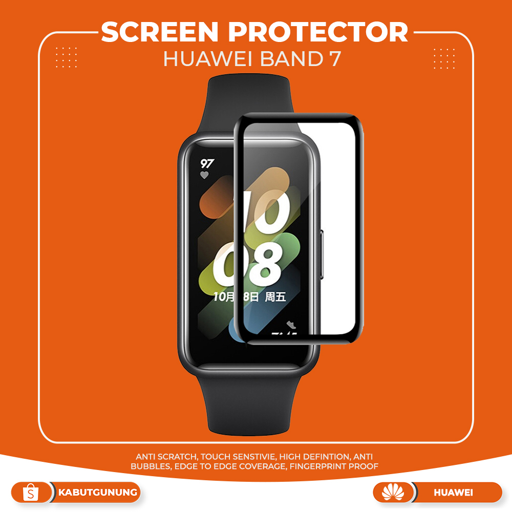 Anti Gores Full Cover Screen Protector Pelindung Layar Huawei Band 7