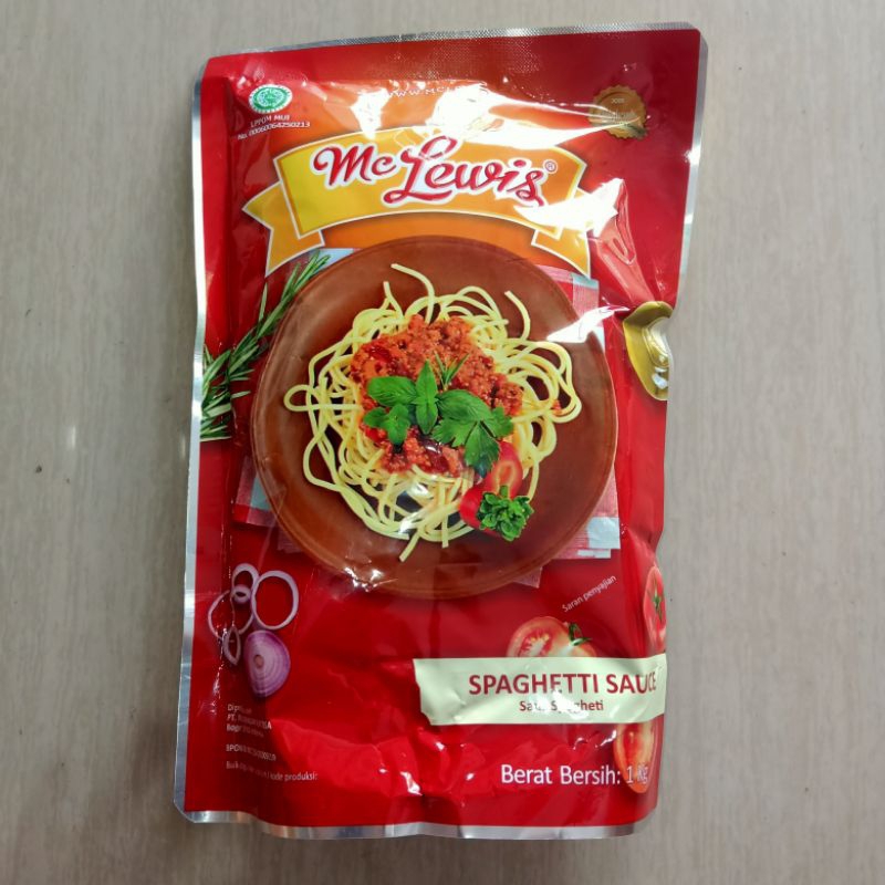 

Mc Lewis Saus Spaghetti Sauce 1 kg