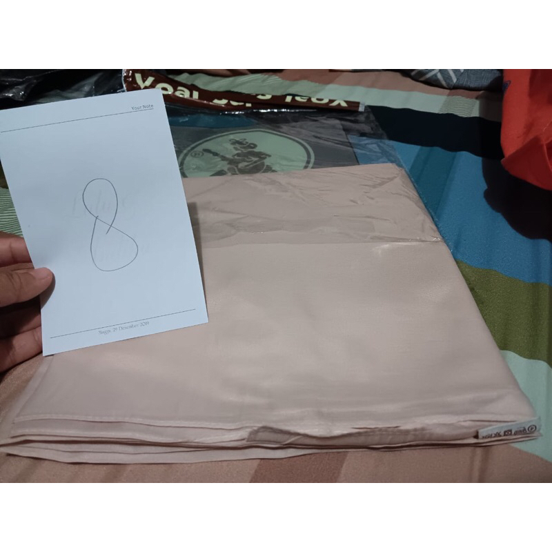 jilbab umama bahan voal polos