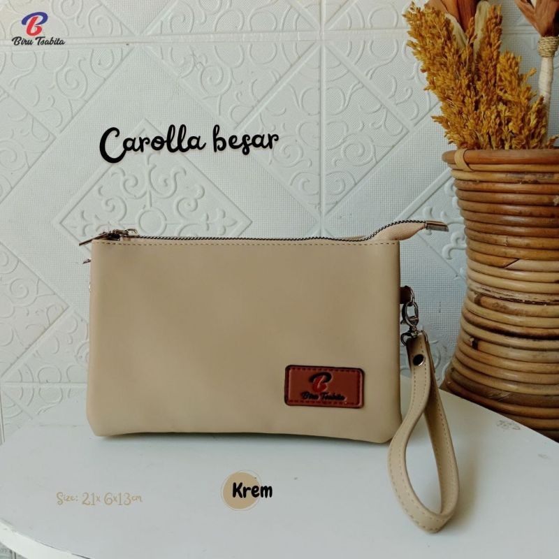 carolla besar bag by biru tsabita tas selempang wanita