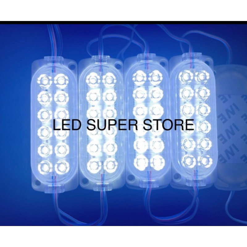 [50pc] LED Modul Ultrasonic 12 Mata Type 10438 24V | Module 12LED 24 Volt