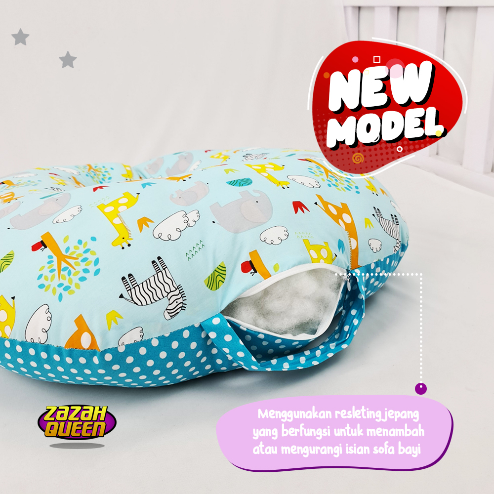 [BONUS BANTAL] Sofa Bayi Multifungsi / Kasur Bayi Empuk / Baby Lounger