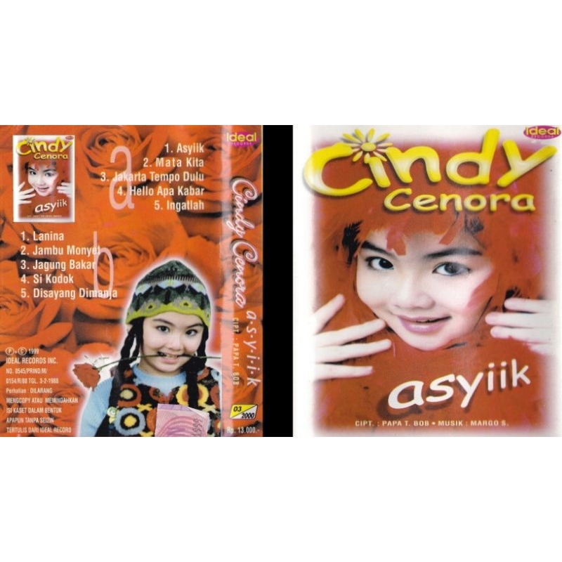 cd cindy cenora album asyik