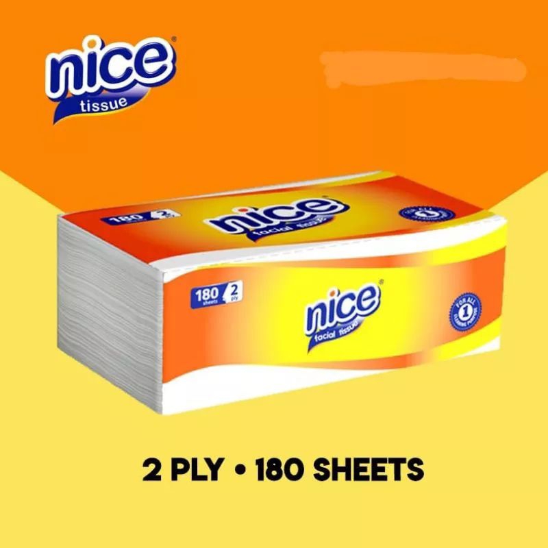 TISU WAJAH NICE 180 SHEETS