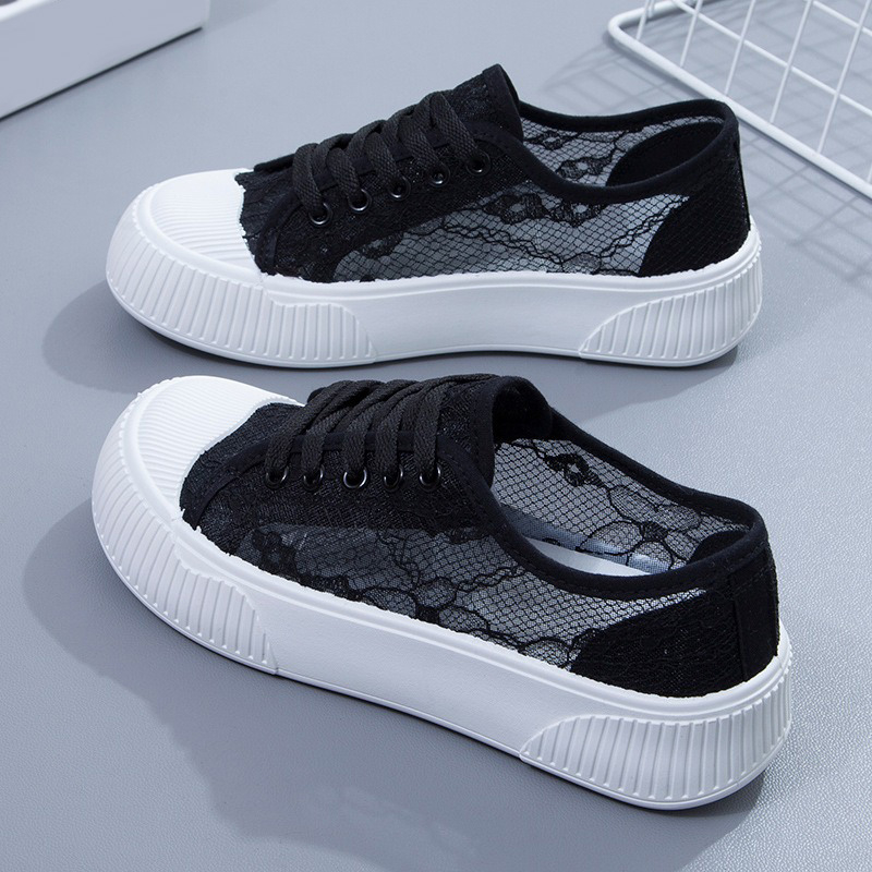 Sepatu Kasual Perempuan Terbaru Sneaker Tali Wanita Import Sepatu Cewek Cantik Korean Style SP-260