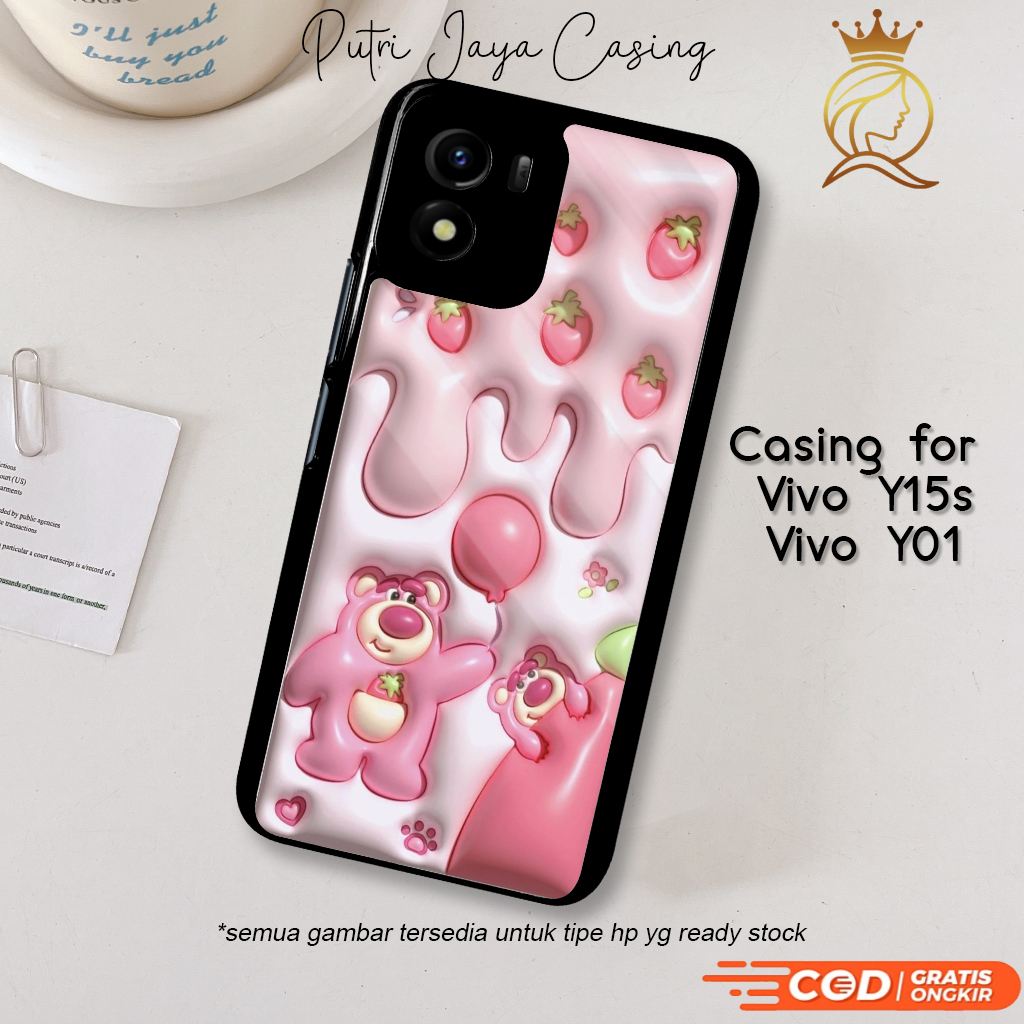 Case Hp Vivo Y15s Y01 Casing Vivo Y15s Y01 Motif 07 CUTE Casing Terbaru Case Karakter Lucu Casing Lu