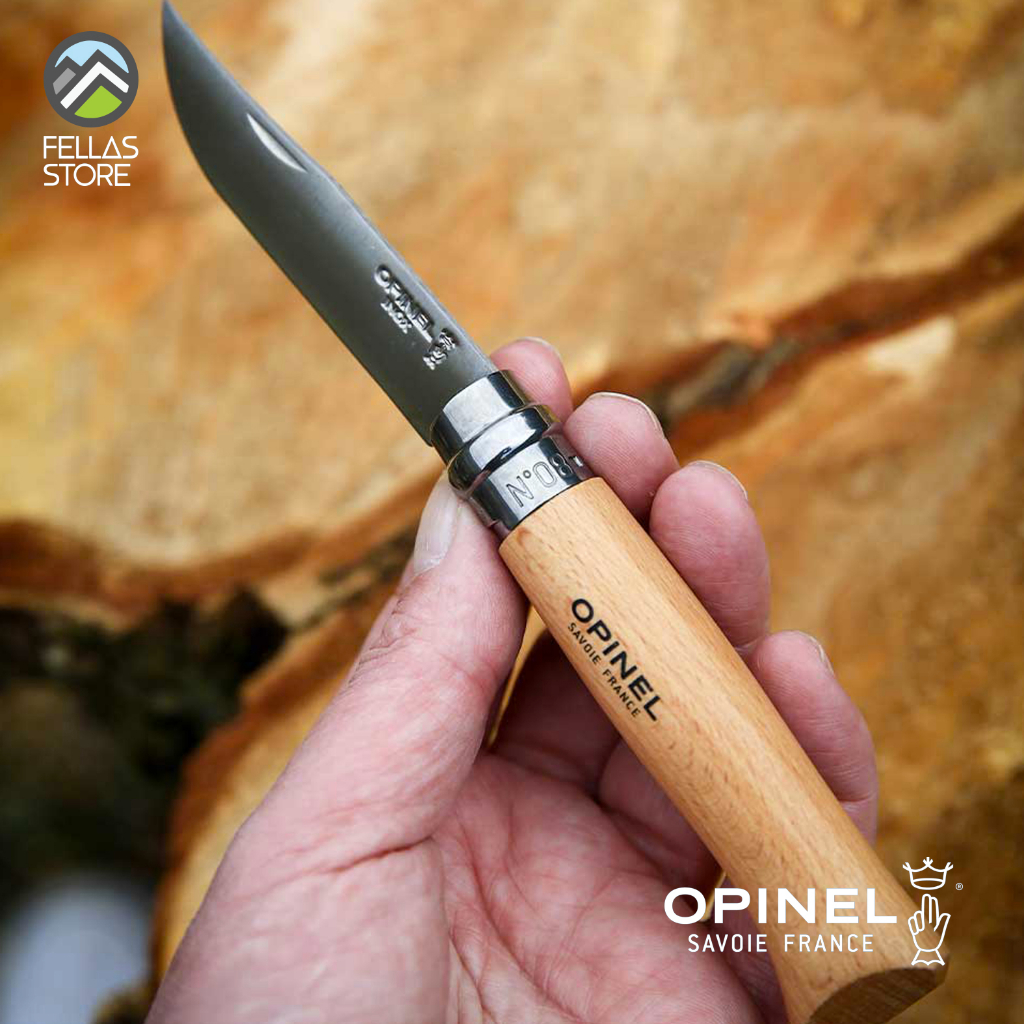 Opinel - No 08 Stainless Steel Natural