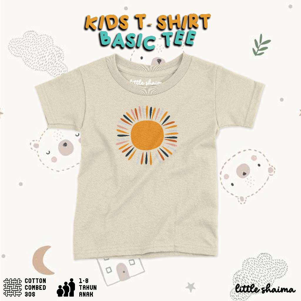 Little Shaima Kaos Distro Anak Cotton Combed 30s Premium