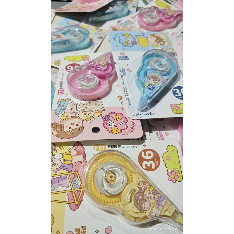 

Correction Tape Little Cute Girl / Tip Ex Kertas Panjang 36 Meter.