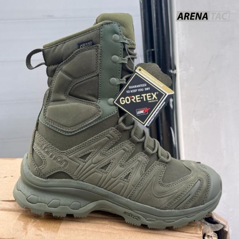 Arena - Sepatu Salomon Hijau Brimob / Green XA Forces 8 inch