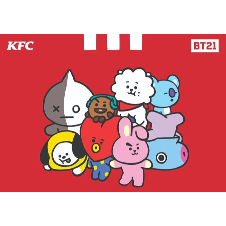 KFC Toys BT21