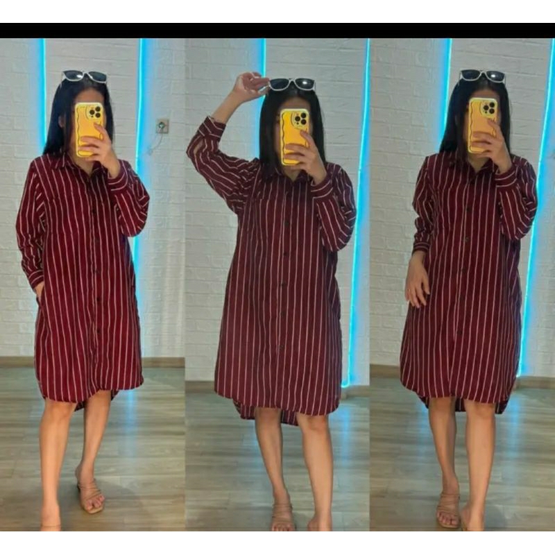 TUNIK WANITA SALUR LENGAN PANJANG JUMBO TERMURAH