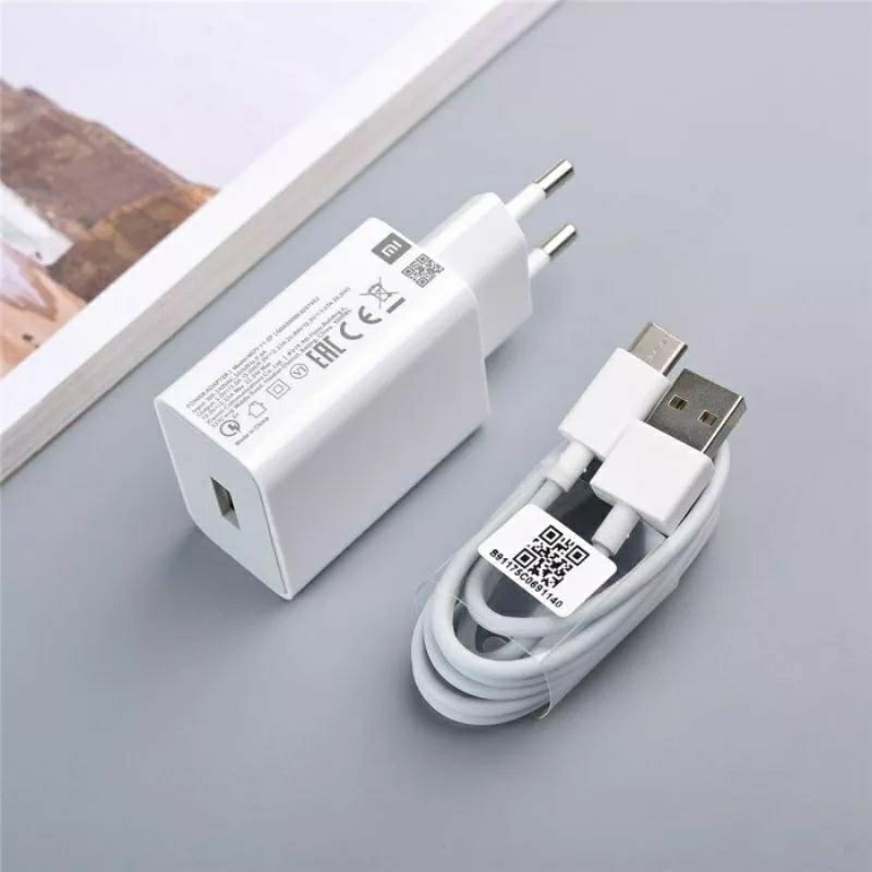 ORI Charger Xiaomi 27W Original Flash charging Support Semua hp Type C Micro