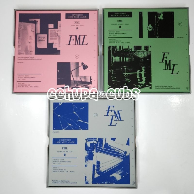 Seventeen Album FML Reg