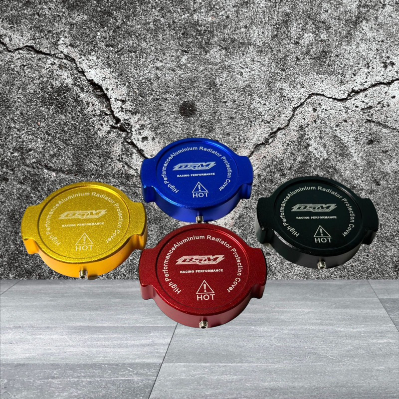 Cover Tutup Cap Radiator BSM Racing Plus Kunci L Universal Honda Yamaha Aerox Nmax PCX ADV Sonic Vixion Sat FU