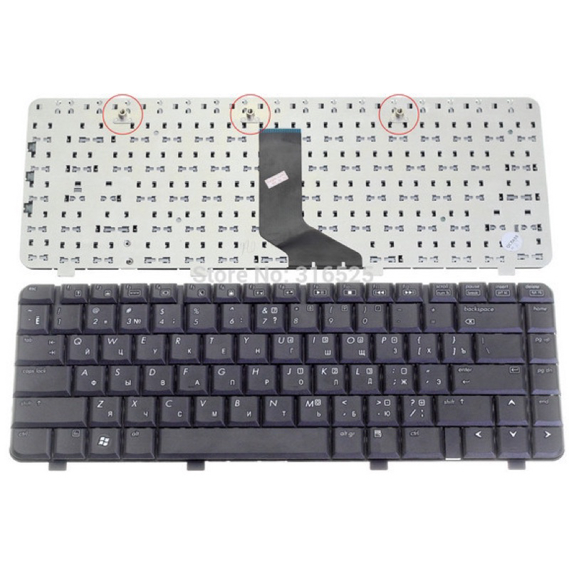 Keyboard HP Compaq V3000 V3500 V3700 Pavilion DV2000 DV2300 DV2500