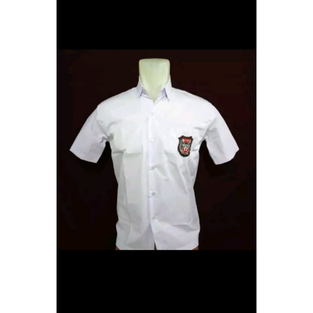 Baju Sekolah / Seragam LENGAN PENDEK LOGO BET SD SMP SMA /SMK UKURAN JUMBO  ( MERK NIKI &amp; KRISTO )