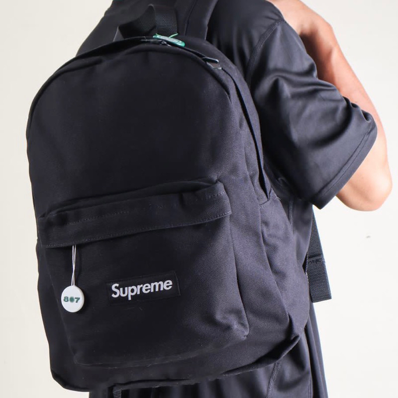 Sup. Canvas Backpack Black