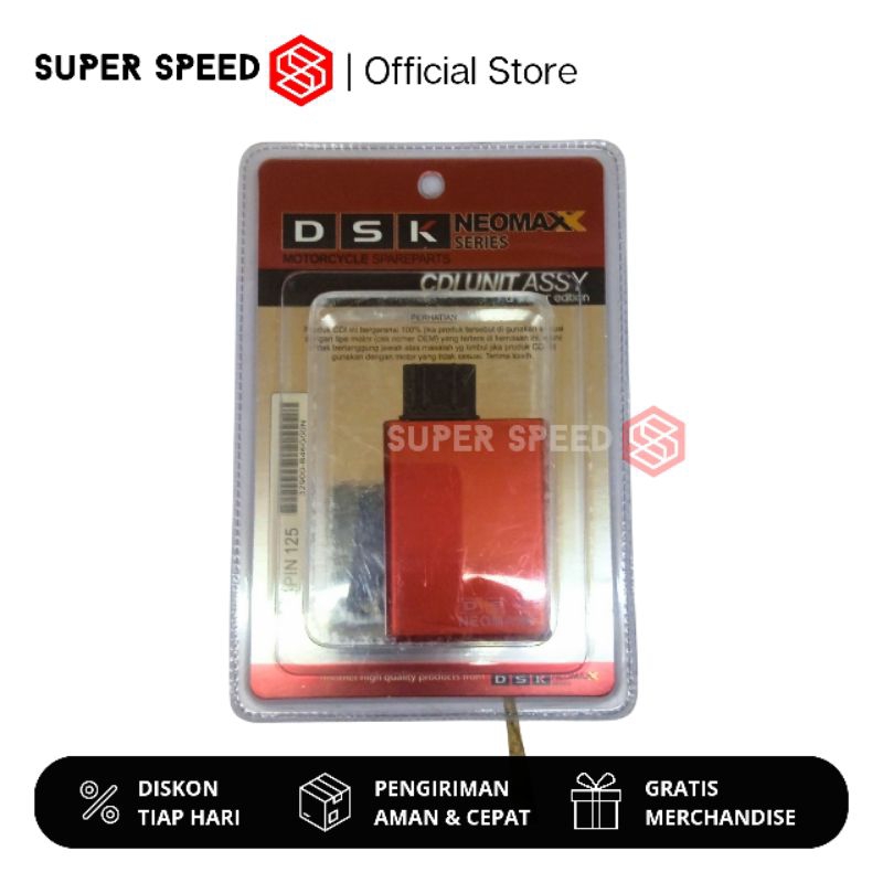 CDI Racing Spin Skydrive 125 No Limit Unmeter DSK Gomexx