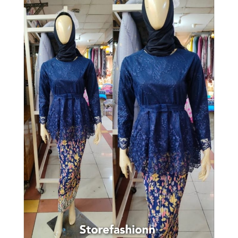 Kebaya blouse Aurora Pita / Kebaya Tunik / Kebaya Tunik Cantika / Tunik Brokat / Kebaya Modern / Kebaya tile / Kebaya Favorite / Batik Couple / Kebaya Sanghai / Atasan Wanita / Outfit Baju Pesta / Kebaya Wisuda / blouse /