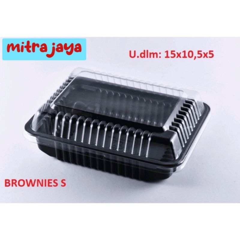 Mika brownies S Mika Snack ready coklat dan pink isi 50pcs