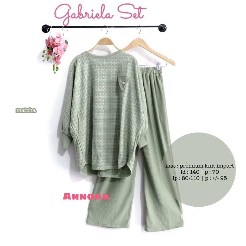 setelan wanita gabriela by Annora