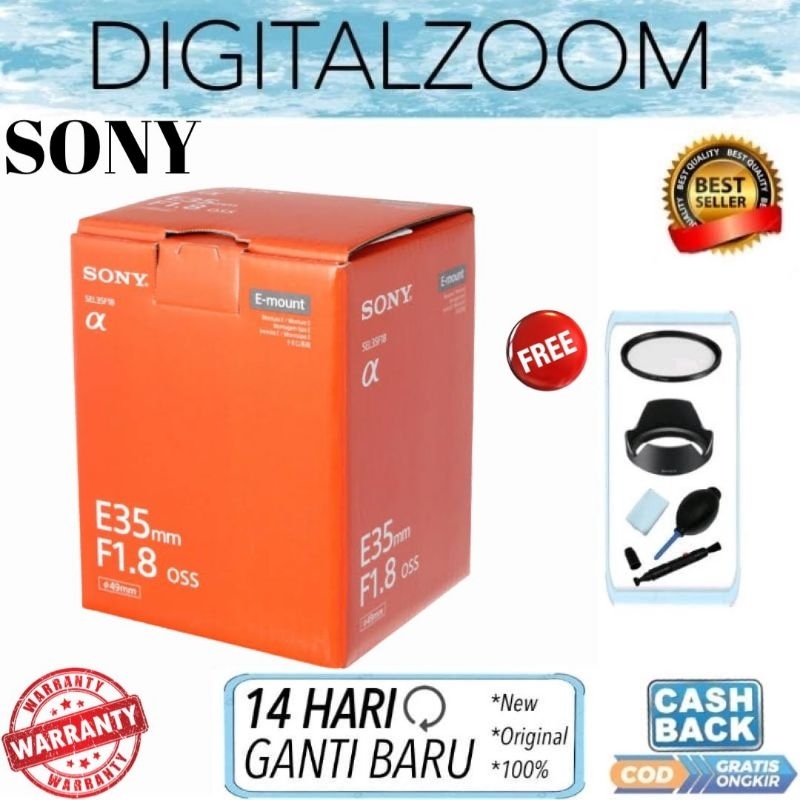 LENSA SONY E 35MM F1.8 OSS - LENSA SONY 35MM