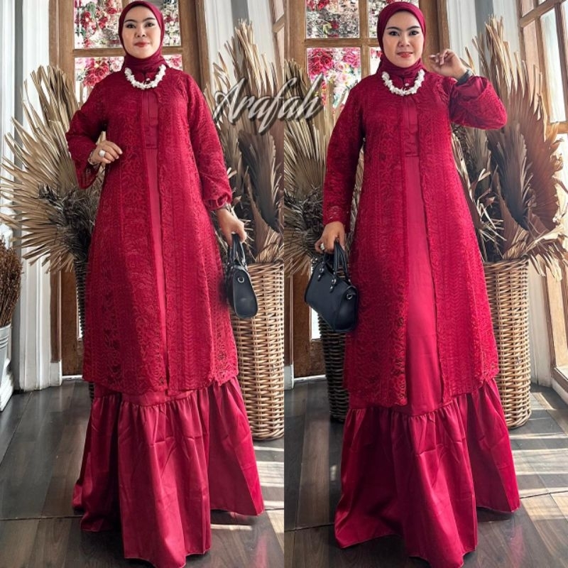 Gamis Cardigan Arafah Original Butik