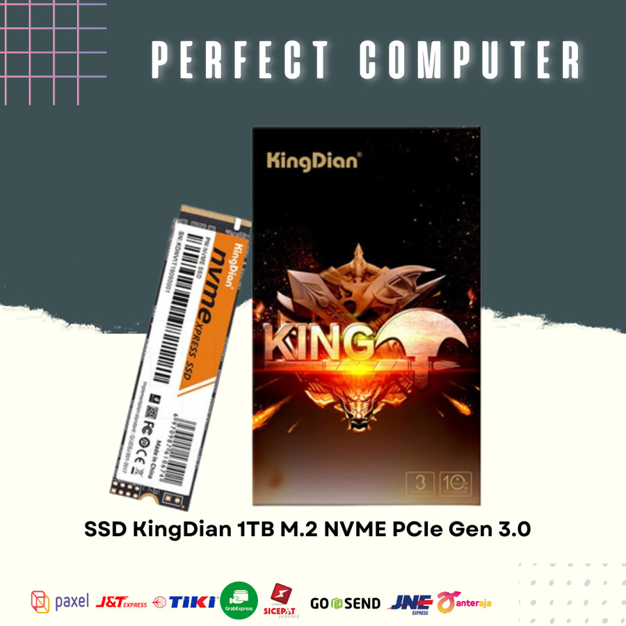 SSD KingDian 1TB M.2 NVME PCIe Gen 3.0