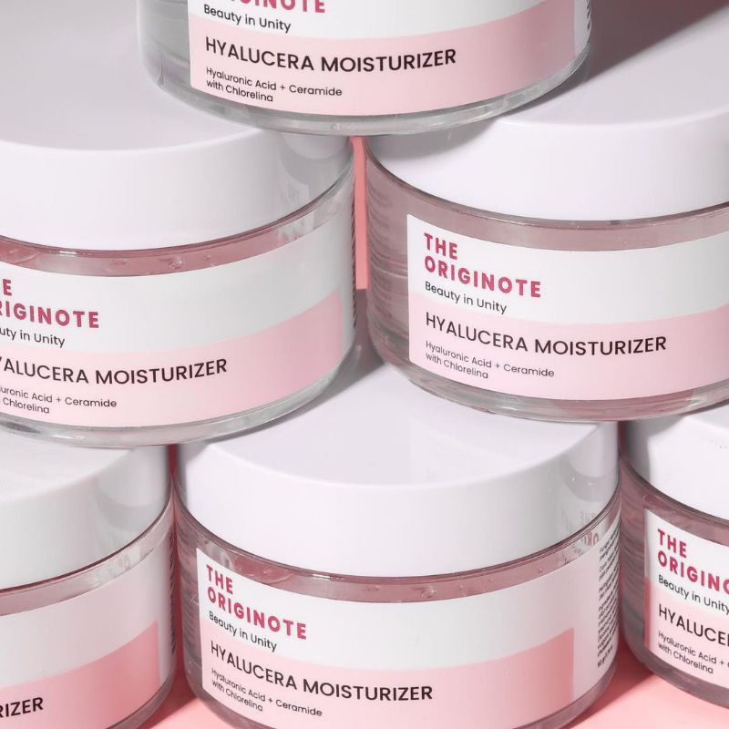 The Originote Hyalucera Moisturizer Gel Pelembab Wajah Memperbaiki Skin Barrier