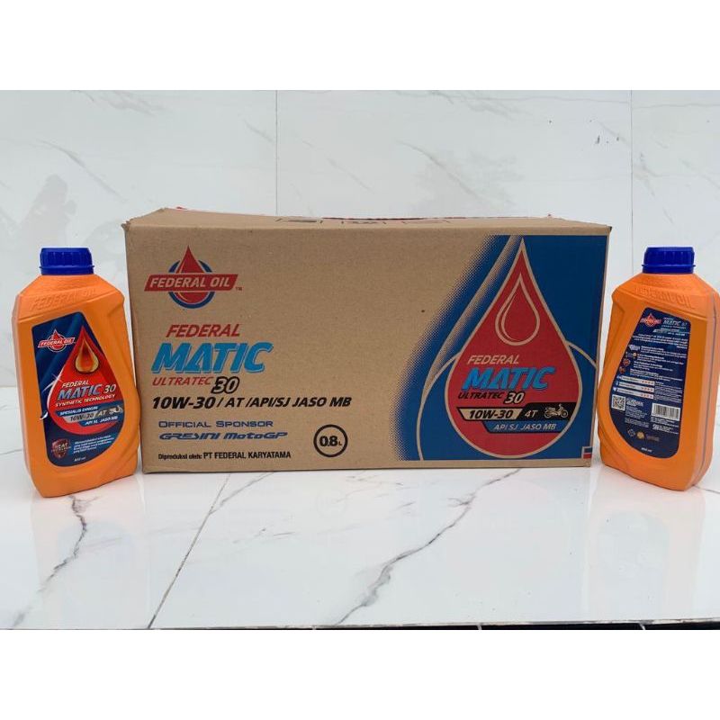 Oli Ultratec Federal matic btl orange. 800 ml... 1 dus isi 24 btl