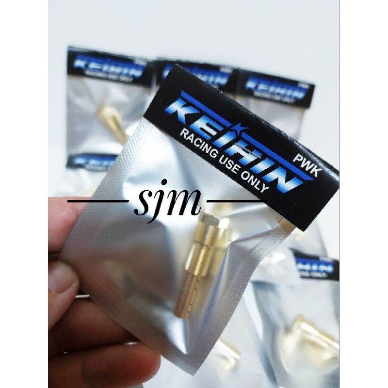 NOZZLE NOZEL KEIHIN KARBURATOR PWK PWM KUNINGAN 8H 16H 18H 20H 30H