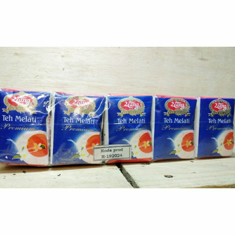 

TEH 2 TANG PREMIUM MELATI 1SLOP 10*40GR/TEH TUBRUK