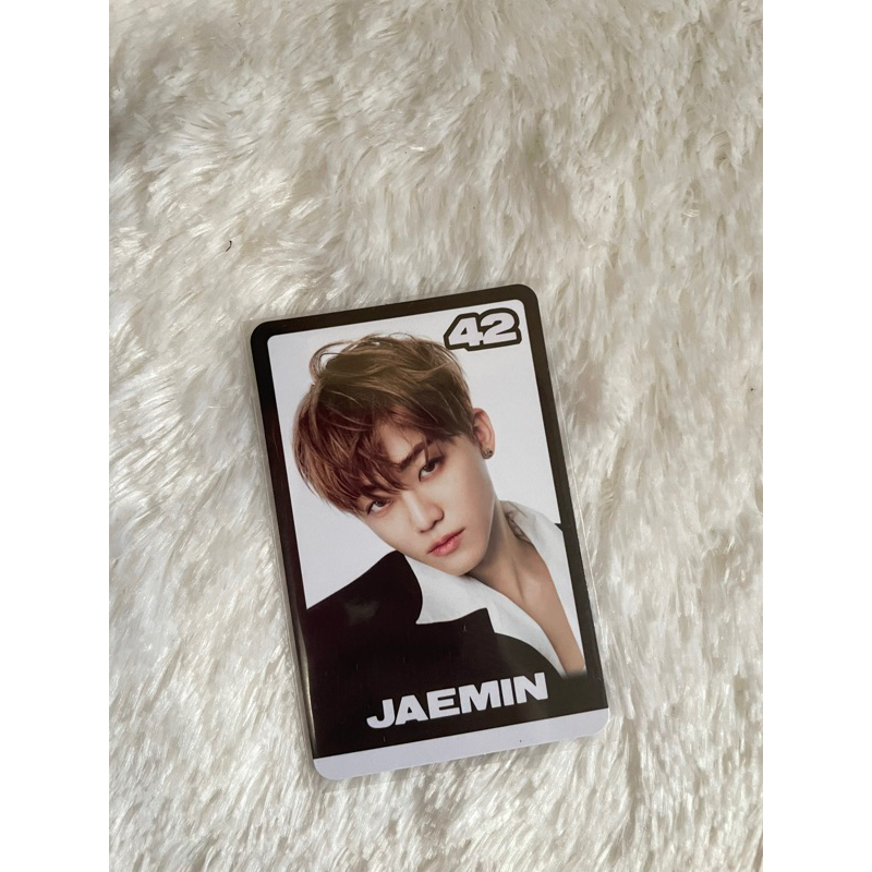 wts pc photocard jaemin tc glitch mode hitam nct dream jeno jaemin jisung trading card glitch mode