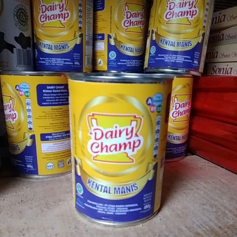 

SUSU KENTAL MANIS DAIRY CHAMP 480 gram