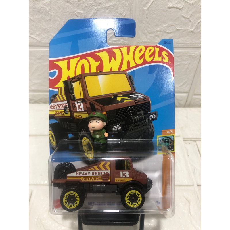 Hot Wheels Mercedes Benz Unimog 1300