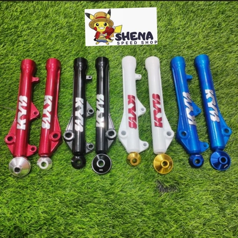 bottom shock breaker depan tabung shock sok depan EMBLEM KYB all beat Vario Scoopy  Mio Fino pluss g