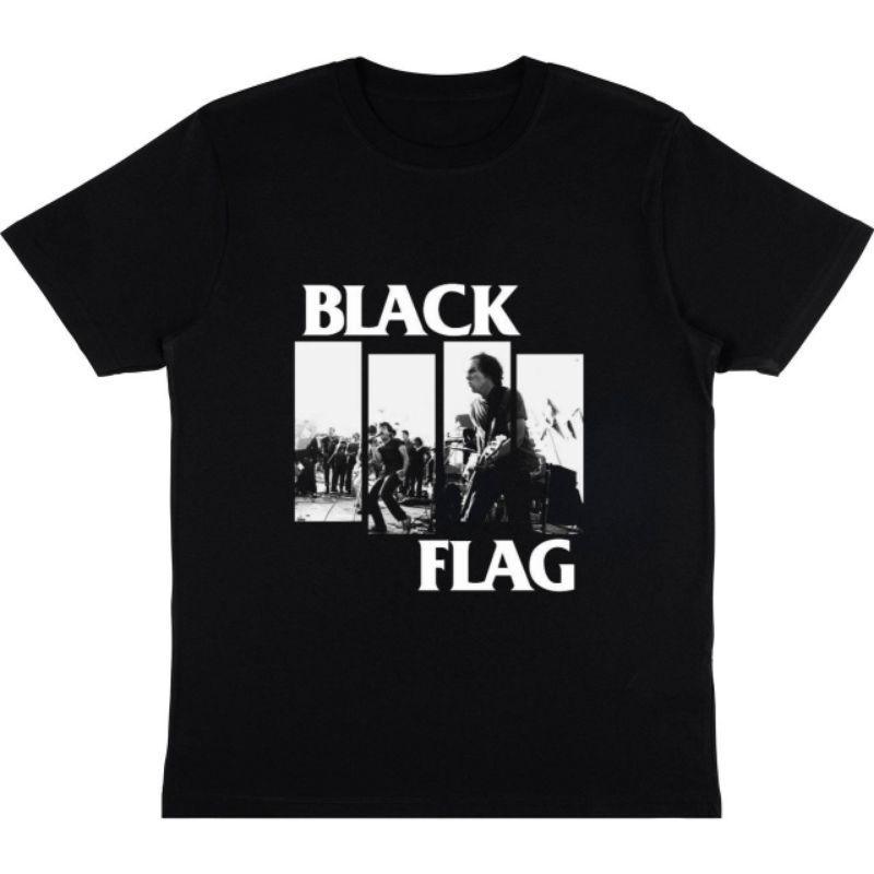 TSHIRT BAND BLACK FLAG |KAOS BAND BLACK FLAG