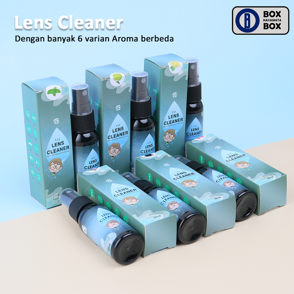 Cairan Pembersih Lensa Kacamata / Lens Cleaner Kacamata Spray Serbaguna 60ml