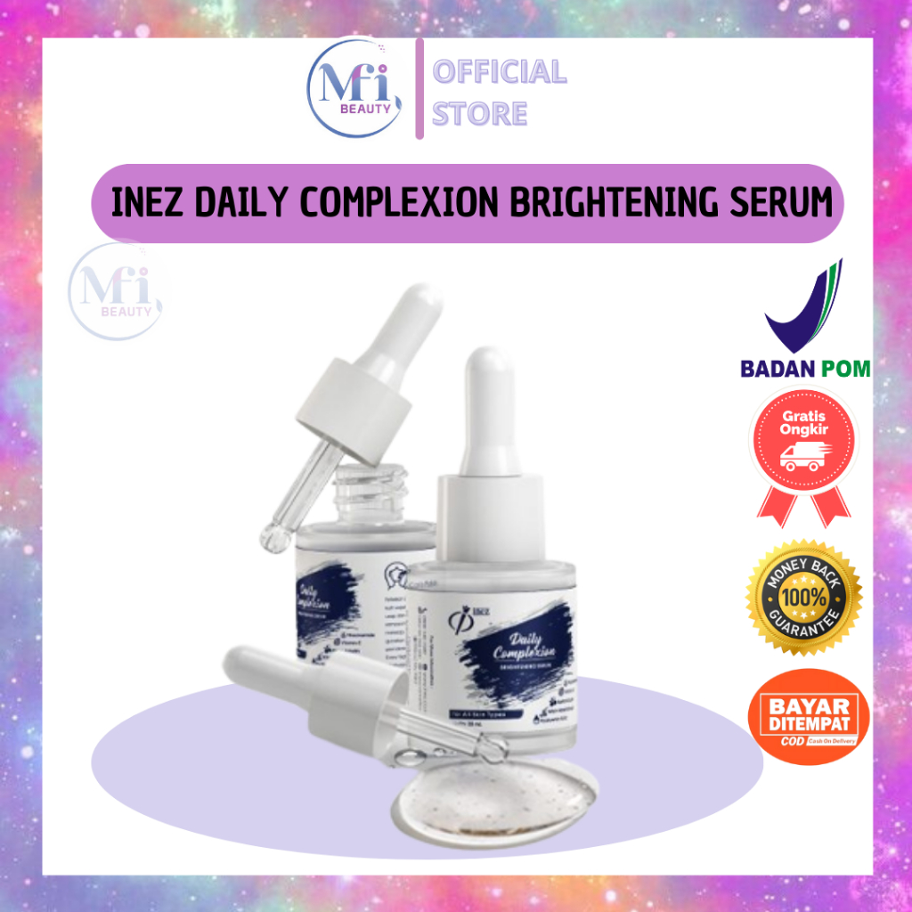 MFI - INEZ DAILY COMPLEXION BRIGHTENING SERUM | READY STOCK