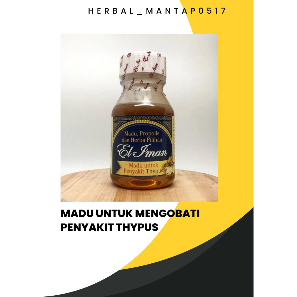 

Madu Propolis Thypus 320 gr untuk obat thypus - El Iman