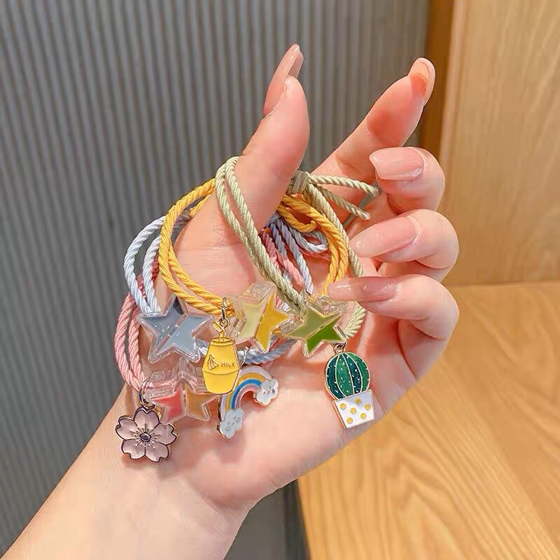 READY STOCK BISA COD - GELANG TANGAN PASANGAN KARAKTER KARTUN SANRIO DORAEMON KAKTUS PEACH RAINBOW UNICORN FANCY ELEGAN MEWAH MURAH AESTHETIC PERSAHABATAN COUPLE PACAR KARET BEL LONCENG PREMIUM KUROMI MELODY ANAK PEREMPUAN KPOP KOREA CEWEK KAWAII CANTIK