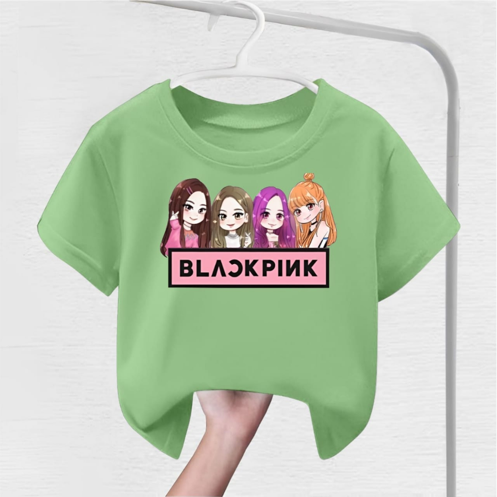REDLOVE136 ( TERBARU ) KAOS OBLONG ANAK / KAOS TERBARU ANAK ANAK / ATASAN ANAK OBLONG / FASHION ANAK / KAOS OBLONG  BLACKPINK