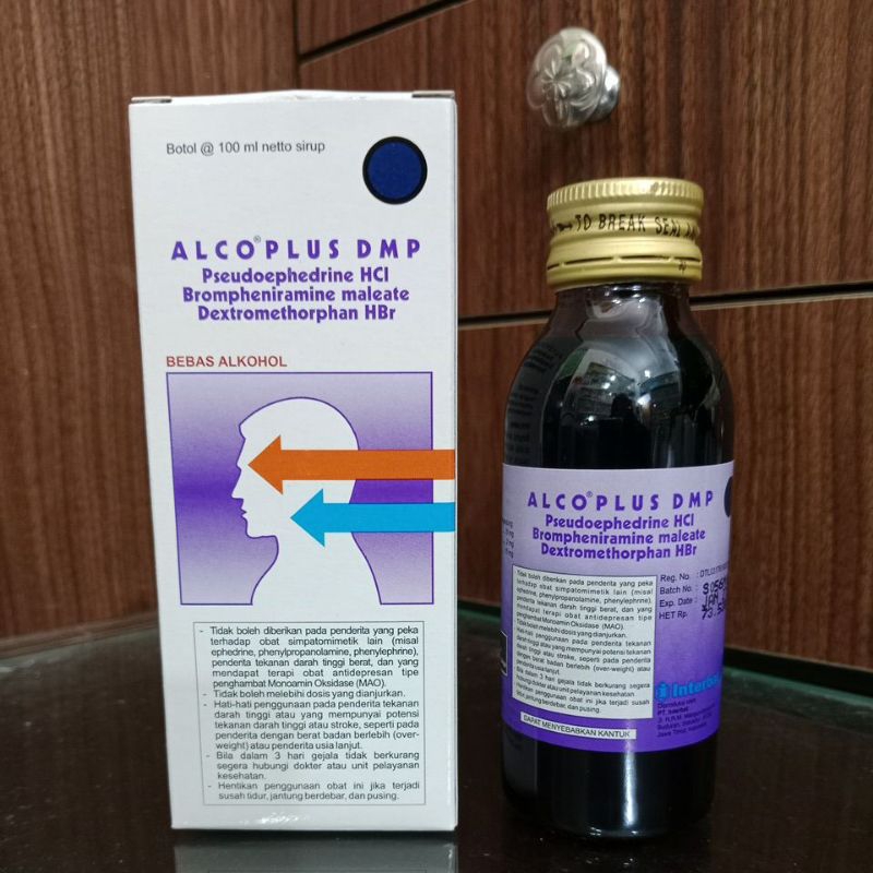 Alco Plus DMP Syrup 100ml